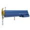 Economy Telescoping Lift Boom, Blue / Yellow 4000 Lb. Capacity, 11 Inch Size