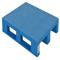 Pallet/Skid, 39-1/4 x 47-1/8 x 6-1/2 Inch Size, 8800 Lb. Capacity, Blue, Polyethylene