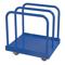 Cart With Poly On Steel Caster, 36 x 30 x 34 Inch Size, 4000 Lb. Χωρητικότητα, Μπλε, Ατσάλι