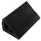 Rubber Triangular Wedge, 6-1/2 x 24 x 3 Inch Size, Black, Rubber