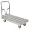 Platform Truck, 3600 Lb. Capacity, 64-5/8 x 30 x 37-1/2 Inch Size, Silver, Aluminum