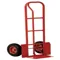 P Handle Truck With Pneumatic Wheel, 600 Lb. Capacity, Red, Steel