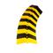 Sidewinder Protector 40 Inch x 13-5/8 Inch Size, Yellow/black