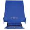 Lift Table, 2000 Lb., 24 x 48 Inch Size, Blue, 460V, 3 Phase, Steel
