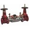 Double Check Detector Backflow Preventer Assembly, Shutoff Valve, 3 Inch Size, SS