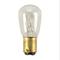 Bulb, Incandescent, Replacement, 115 VAC/VDC, Ba15D Bayonet, Clear, 25W