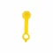 Grease Fitting Cap, Plastic, Yellow, 1 21/32 Inch Overall Length, Long, 10 PK