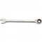 Ratcheting Combination Wrench, 12 Points, Metric, 15mm Head Size