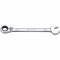 15 mm, Ratcheting Combination Wrench, Metric, No. of Points 12