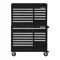 Chest/cabinet 42 x 18-1/2 x 60-1/2 Inch Black