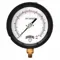 Process Pressure Gauge, 0 To 300 Psi, Reflective Fluorescent Yellow-Green