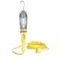 Rubber Hand Lamp, 100W, Screw Release Guard, Reflector, Outlet, 15.24m, 16/3 SOOW