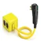 GFCI Portable Cord, Right Angle, Automatic Reset, Duplex, 15A, 120V, 7.62m