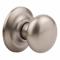 Knob, 2, Cambridge Knob, Satin Nickel, Not Keyed