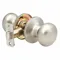 Knob Lockset, 3, Sinclair Knob, Satin Nickel, Kwikset Kw1, Different