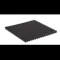 Rubber Mat, 2 x 2 x 3/8 Inch Size