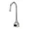 Single Hole Gooseneck Sensor Faucet With 0.5 GPM Laminar flow in Chrome