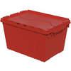 Bijgevoegde dekselcontainer, 12 gallon, 21-1 / 2 inch lengte, 12-1 / 2 inch hoogte, rood