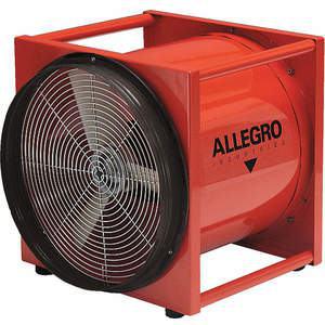 ALLEGRO 9515 Axial Confined Space Tuuletin, teräs, 7.2A, 3400 cfm, 1725 rpm | AB3MRL 1UFH1