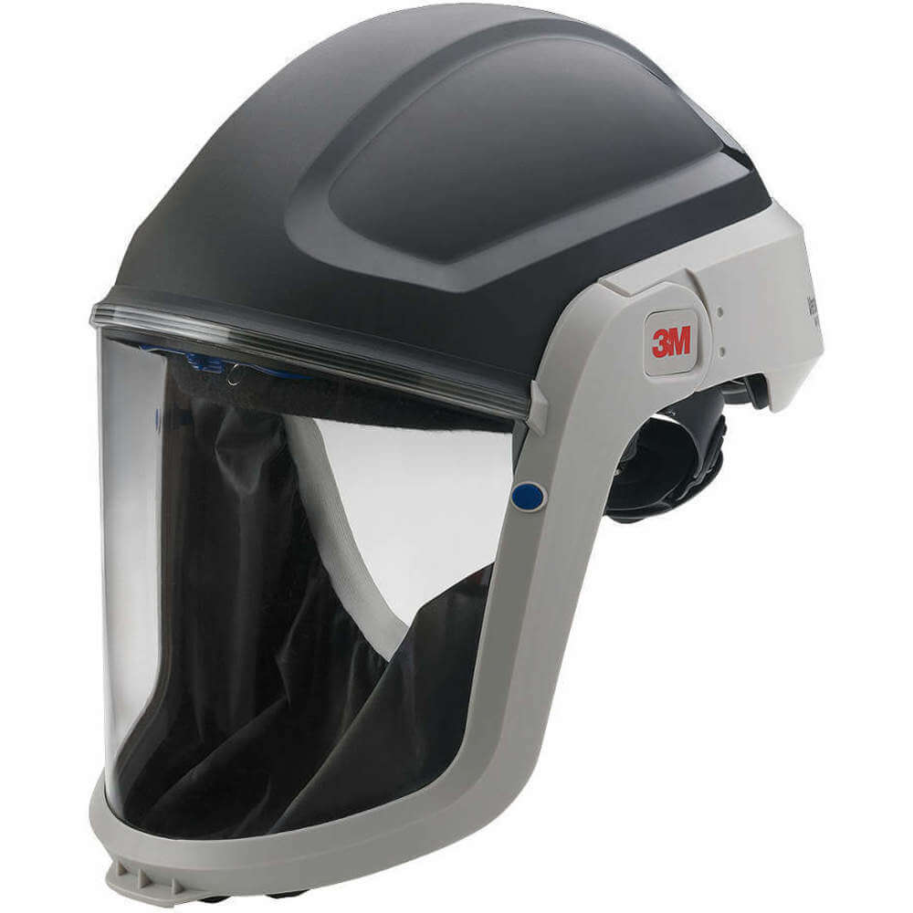 Ensemble casque de sécurité respiratoire 3M M-307, avec visière haut de gamme et joint facial | AA3UXB 11W002