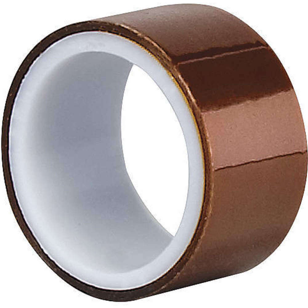 3M 1205 Film Tape Polyimide Amber 4 Inch x 5 Yard | AA6VDL 15C035