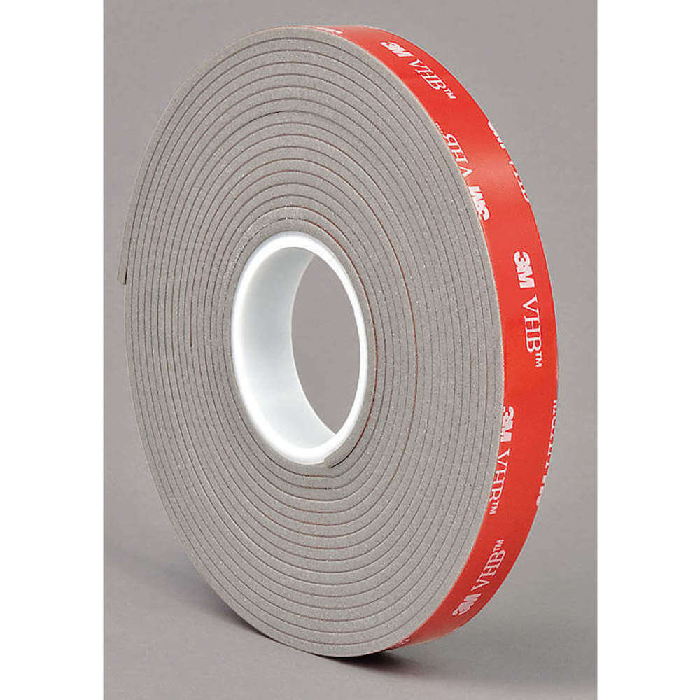 3M 4991 VHB-tape 1/2 inch x 5 yard Gray | AA6VTM 15C397