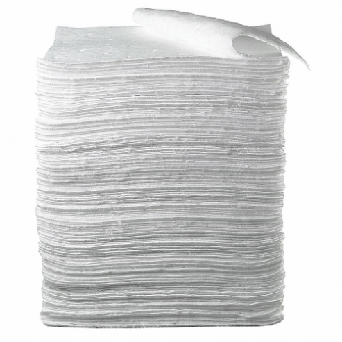 3M HP-156 Absorbent Pad, 19 Inch Size, Fluids Absorbed Oil-Based, 37.5 Gallon | CF2UEP 9XZA9