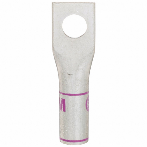 3M 31045 Copper 1-hole Long-barrel Lug, 10 Pk | AB9KXQ 2DRU8