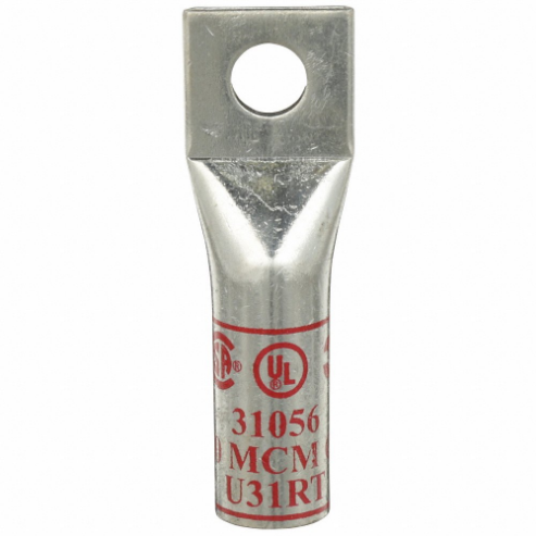 3M 31056 Copper 1-hole Long-barrel Lug, 10 Pk | AB9KUE 2DRA4