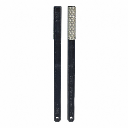 Sharpening File, Square, 1 3/4 Inch Length x 1/2 Inch Width x 1/2 Inch H, Fine, 10PK