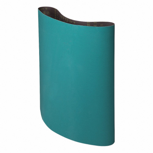 3M 577F Sanding Belt, 60 Inch Length, 37 Inch Width, Zirconia Alumina, 80 Grit, Medium | CE9KQH 48XD37