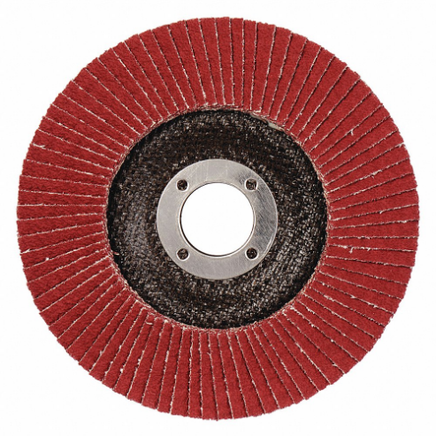 3M 967A Flap Disc, Ceramic Grain, 5 Inch Disc Diameter, 80 Abrasive Grit | CF2DTJ 448C35