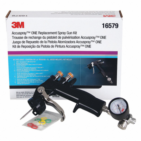 3M 16579 Spray Gun, 13 cfm At 20 psi HVLP | CE9FRA 52CC95