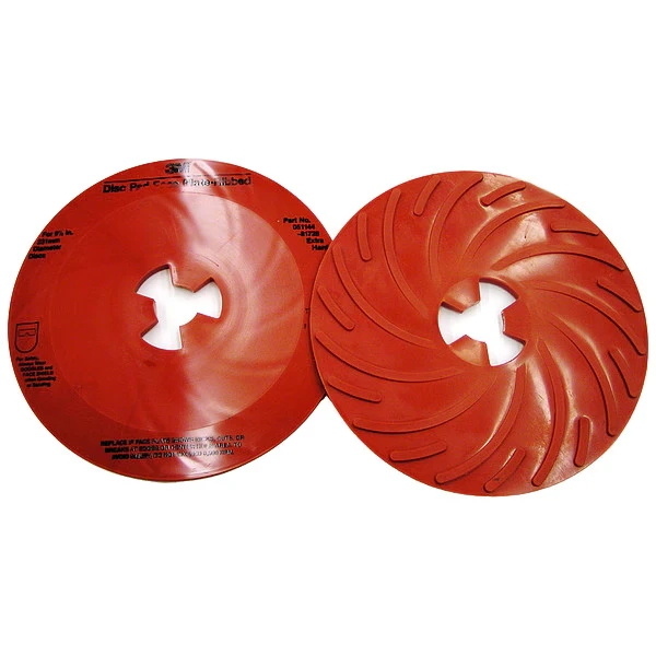 Disc Pad Ribbed Face Plate, 9 Inch D, PK10