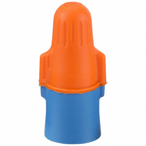 3M O/B+Box Wire Connector Orange/blue, 100 Pk | AA9JXM 1DLY8
