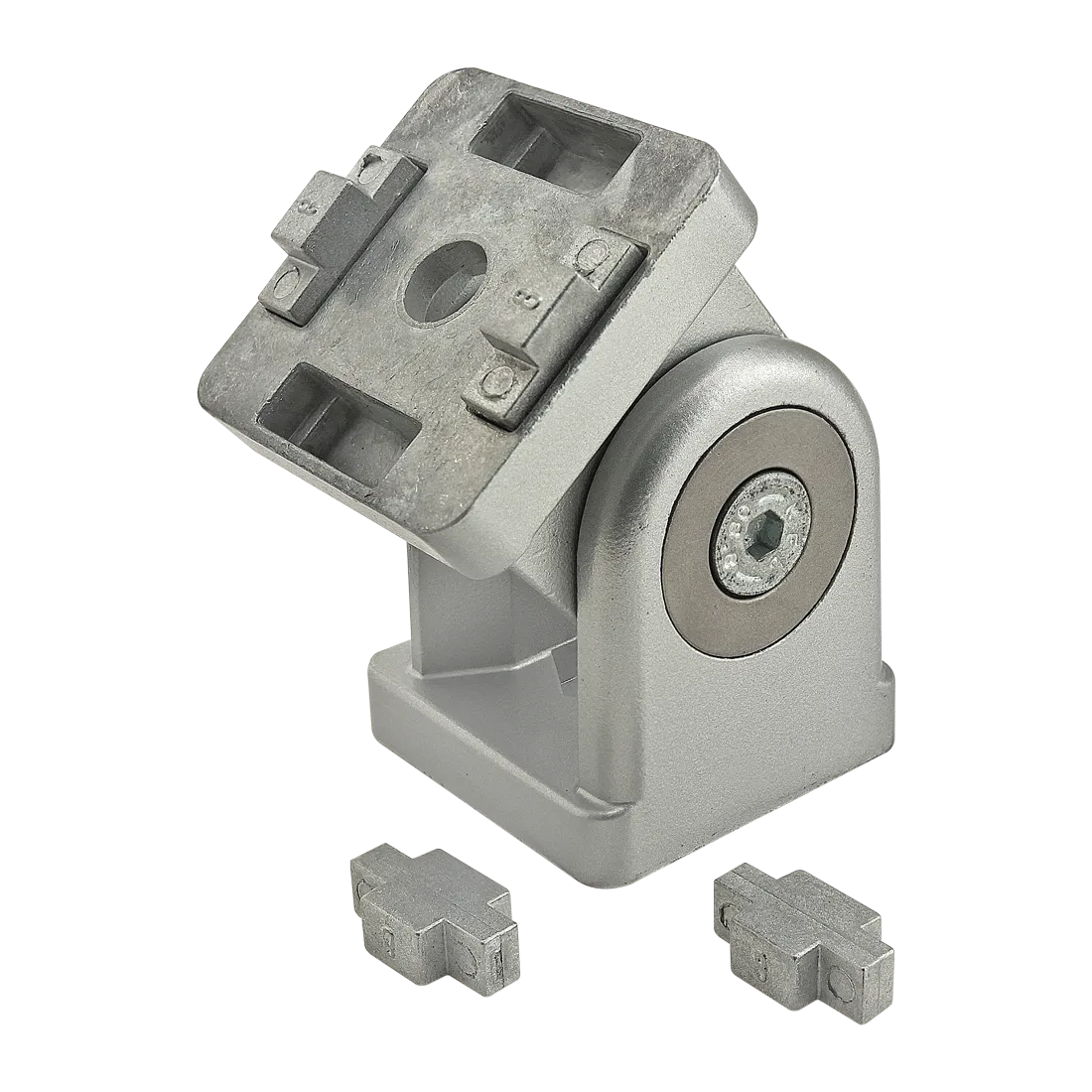 80/20 14018 Pivot Joint, 2 Hole, 63.2mm Length, Zinc | AA7XUU 16U367