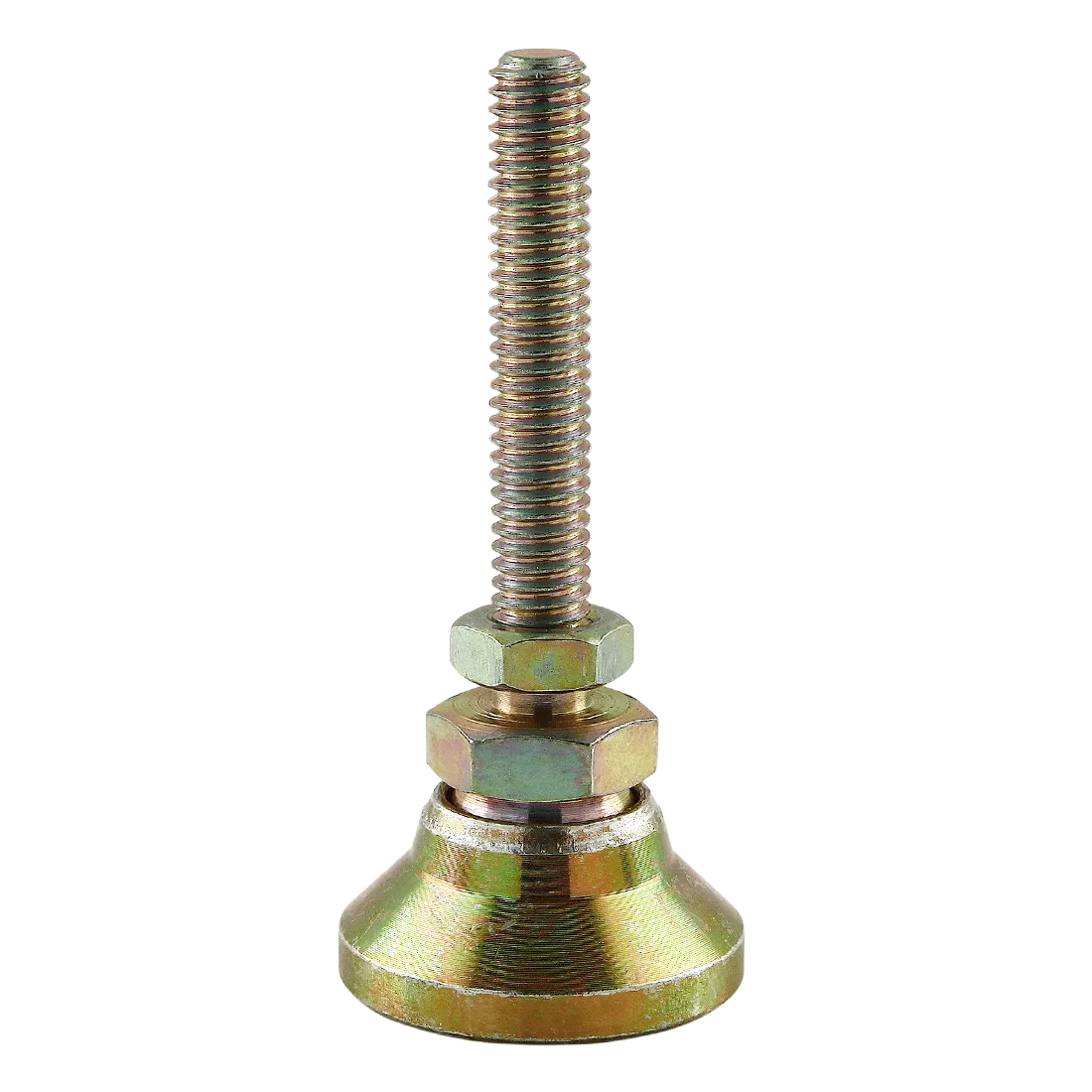 80/20 2194 Leveling Foot, Fractional, 2300 lb., Steel, Yellow | AF8ZWK 29PA31