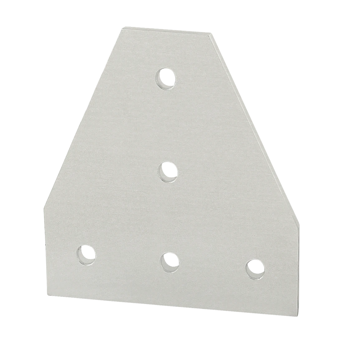 80/20 30-4340 Tee Flat Plate, 5 Hole, 4mm x 90mm x 90mm, Aluminum, Clear | AE4EZJ 5JRT7