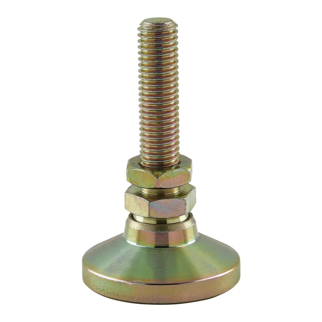 80/20 2200 Leveling Foot, Fractional, 5000 lb., Steel, Yellow | AE4EXY 5JRN4