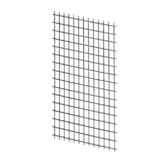 12.7 x 12.7 mm Carbon Steel Wire Mesh Panel