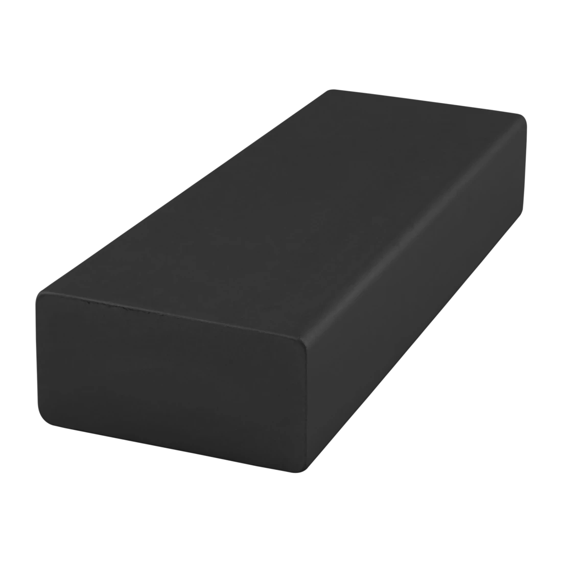 1.5 x 0.75 Inch Flat Stock Black Anodize