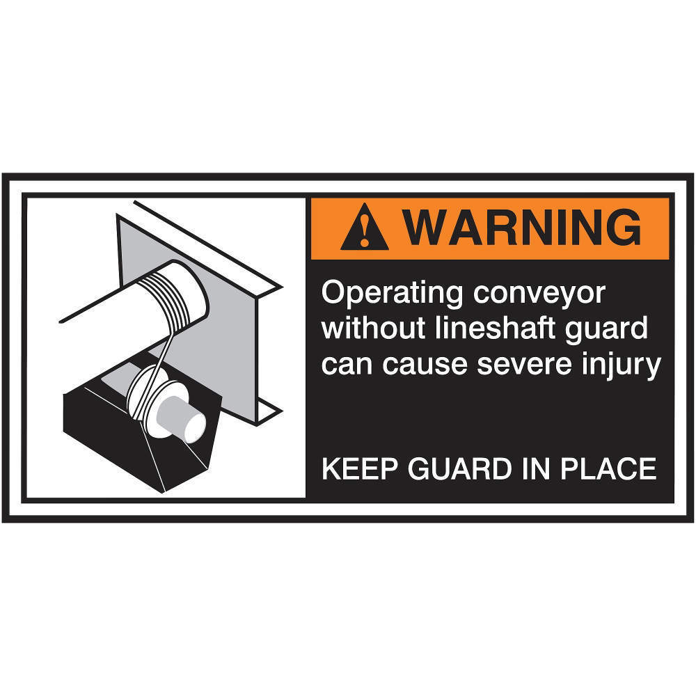 ACCUFORM SIGNS LECN377 Label Cema 2-1/2 x 5 Warning Operating Pk5 | AC6TKR 36A963