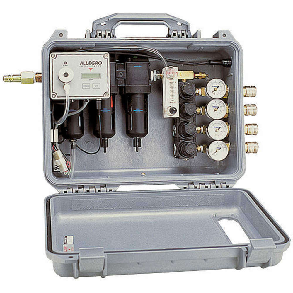 ALLEGRO 9876-MR draagbaar filterpaneel, multi-regelaar, 6 werkers | AA3UHX 11V246