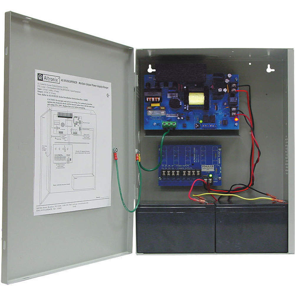ALTRONIX AL1012ULXPD4CB Power Supply 4 Ptc 12vdc @ 10a | AD9KHY 4TEG7