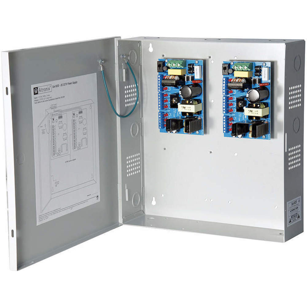 ALTRONIX SAV182D CCTV Power Supply, 12VDC @ 11A, 18 PTC Class 2 Outputs | AE2AEM 4WAU5