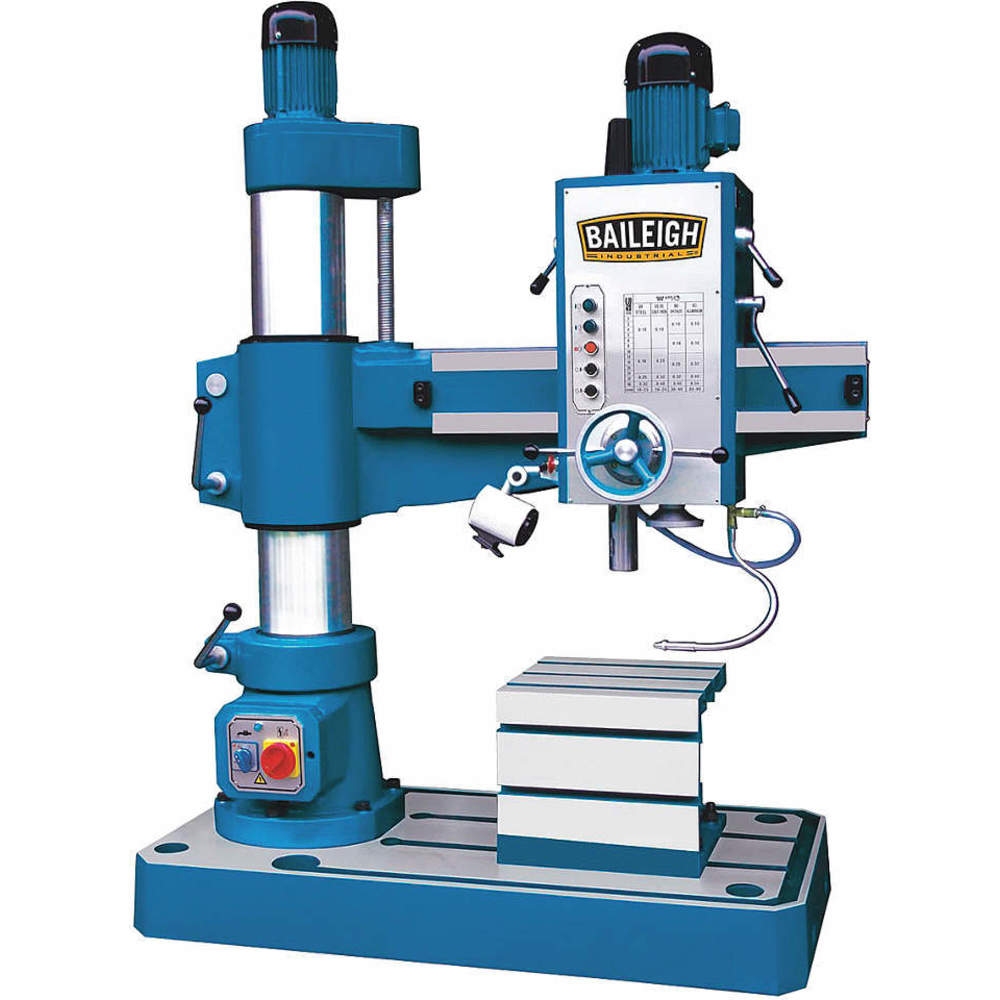BAILEIGH INDUSTRIAL RD-1000M Radial Floor Drill Press, 40 1/8 Inch Size, Geared Head, Variable, 220V AC | CN9AYQ 36HZ42