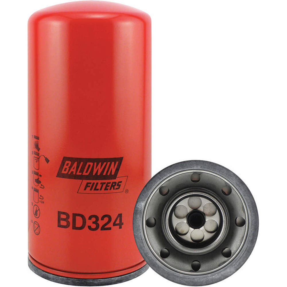 BALDWIN FILTERS BD324 Oil Filter Dual-flow Spin-on | AC2LJL 2KZE4