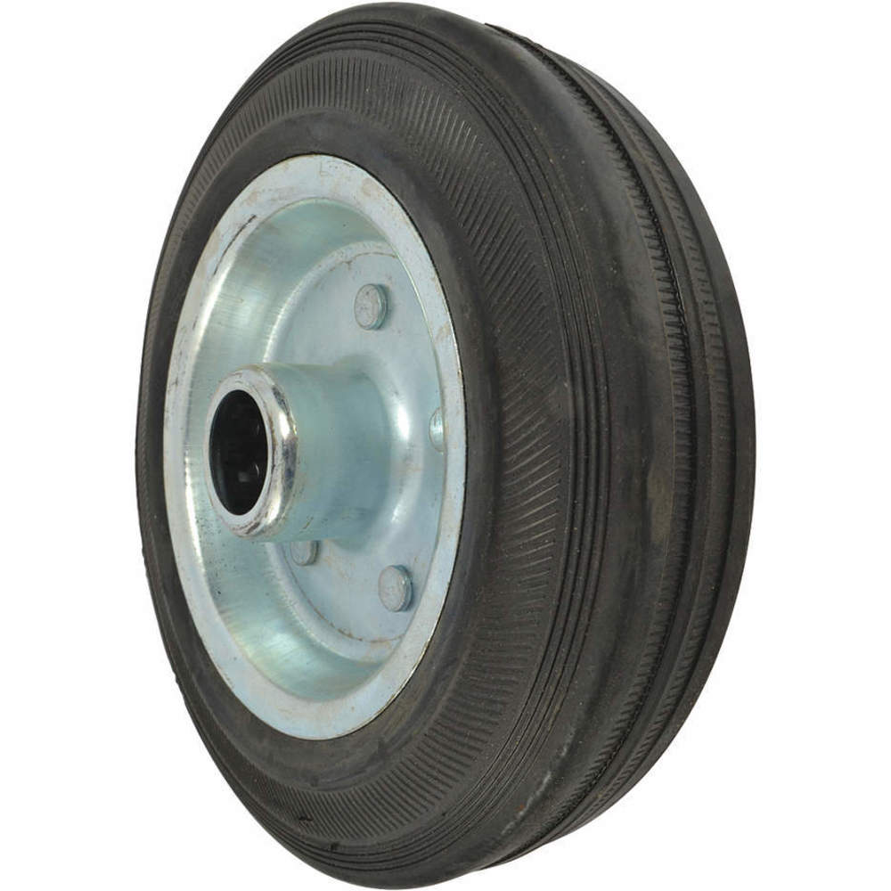 DAYTON VE600WG Replacement Wheel Black 6 Inch Pk2 | AH2FQV 26FL07