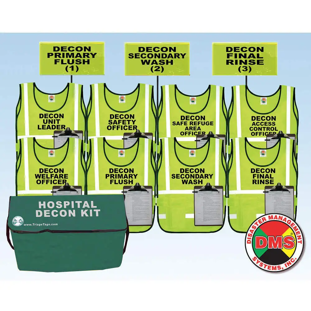 Hospital Decontamination Kit 8 Vests