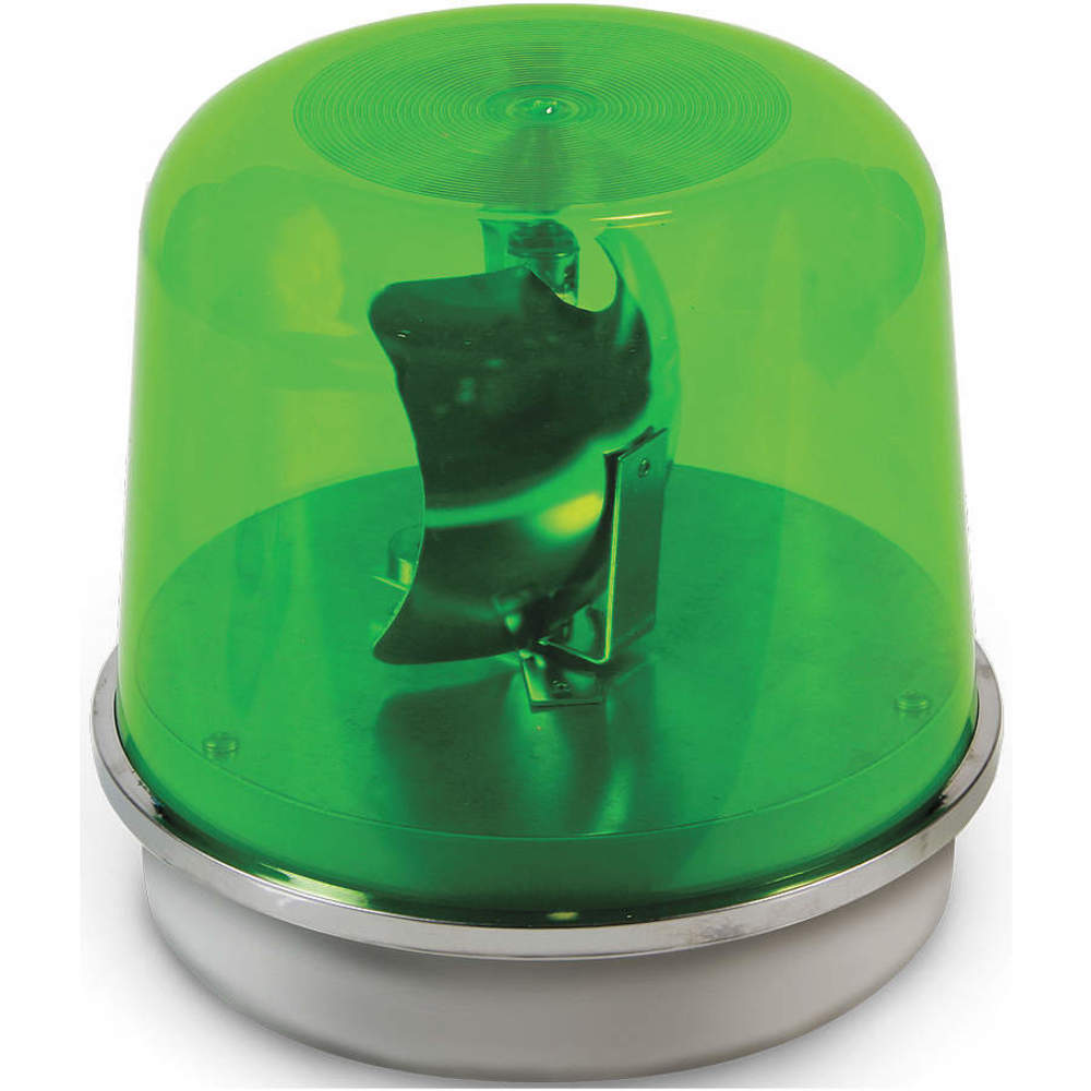 EDWARDS SIGNALING 58G-N5-100WH Beacon, Green, 120VAC, 8 1/16 Inch Dia. | AA7PVJ 16G535